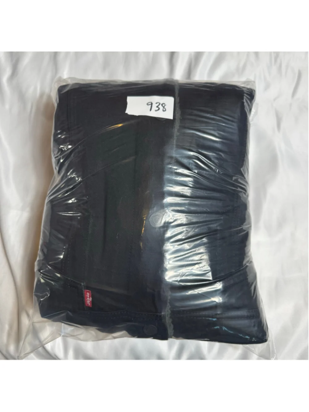 Men's Levi's Sherpa-Lined Denim Jacket XXL Black Grey